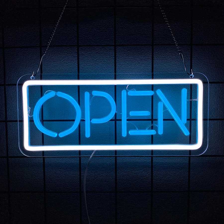 Open Led Neon Sign Business Personality Icon Usb Powered Used For Bars Clubs Restaurants Hotels Parties Game Rooms Decor H251201