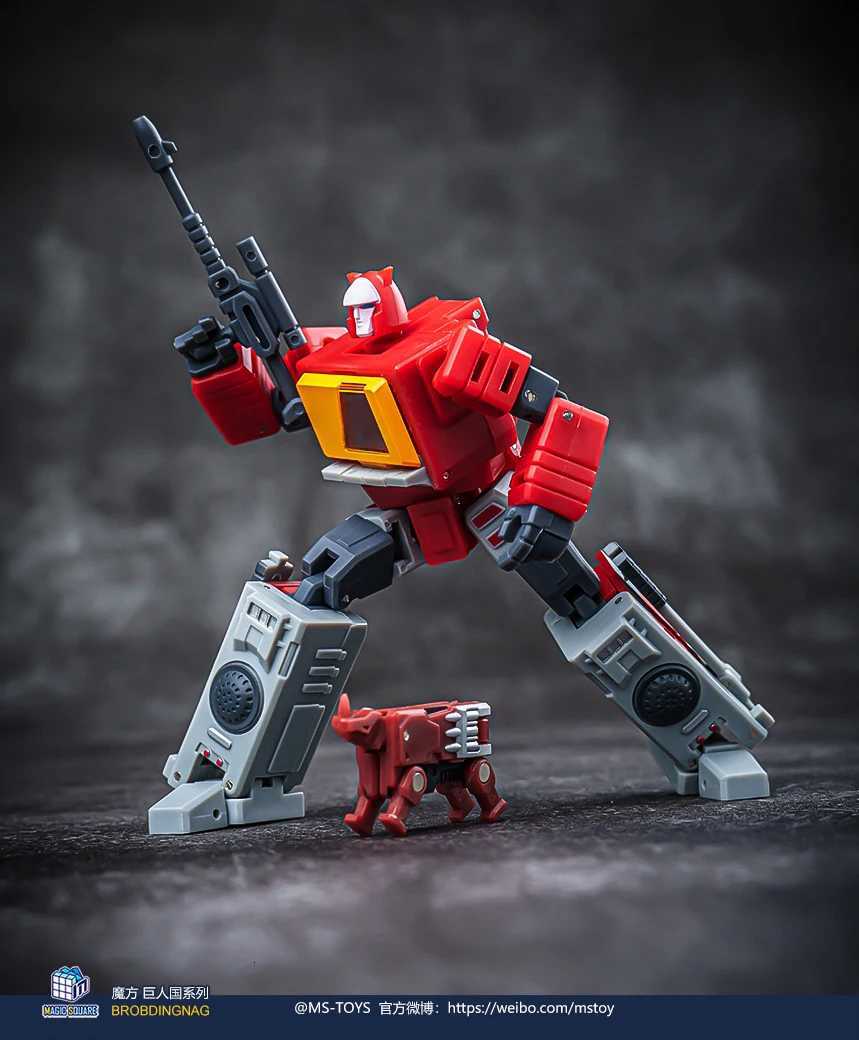 Magic Square MS Toys MS-B17 Transformation Recorder Radio Blaster Figure Toys Y251129