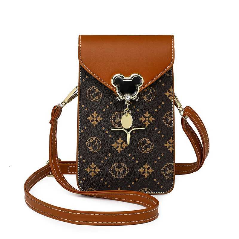 Touchscreen-enabled mobile phe carrying bag for wen single shoder crossbody bag fiable vertical style small bag la Y251202