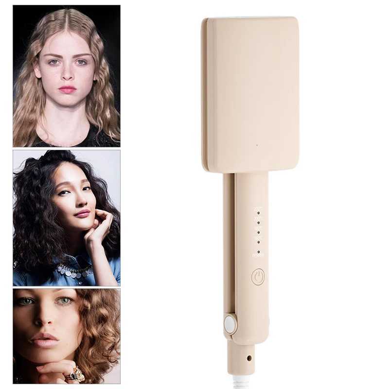 Triple Barrel Hair Curling Wand Ceramic Glaze Hair Care Curling Iron Hair Curler Roller Corrugation Waver Curly Styling Tool C251202