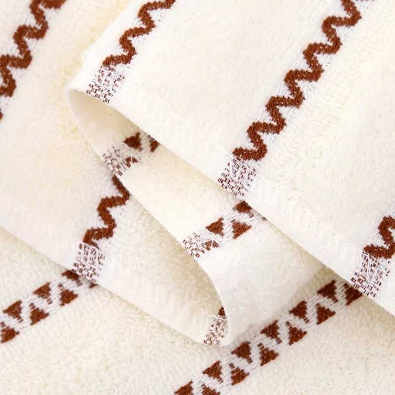 3pcs Set Cotton Bath Towel Adult Soft Absorbent Towels Bathroom Sets Large Beach Towel Hotel Spa Towels For Home Christmas Gift Y251202