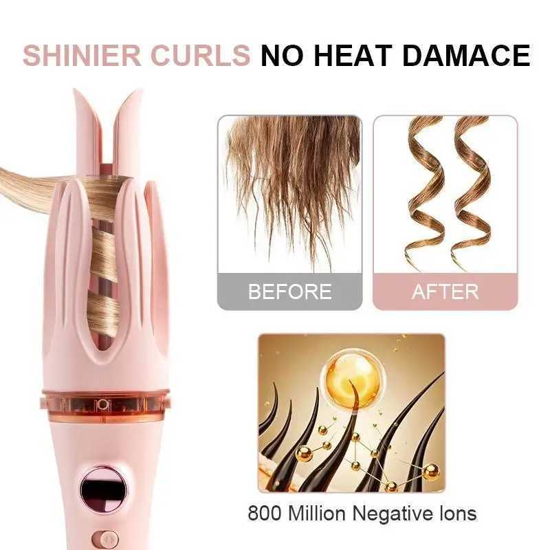 Mayeya Flawless Instant Naturalwaves Autatic Curler with LED Display Adjustable Temperature C251202