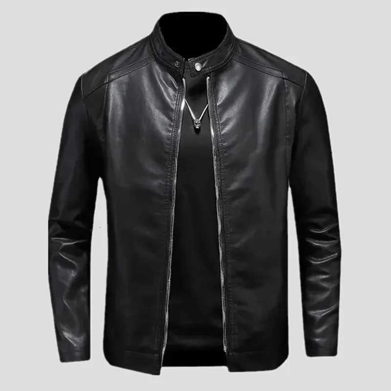 Leather Mens Jacket… - image