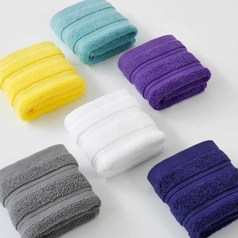 10pcs Customized Embroidery Towel Navy Blue Soft Salon Towels Bathroom Gift Towel White Wholesale Price Y251202