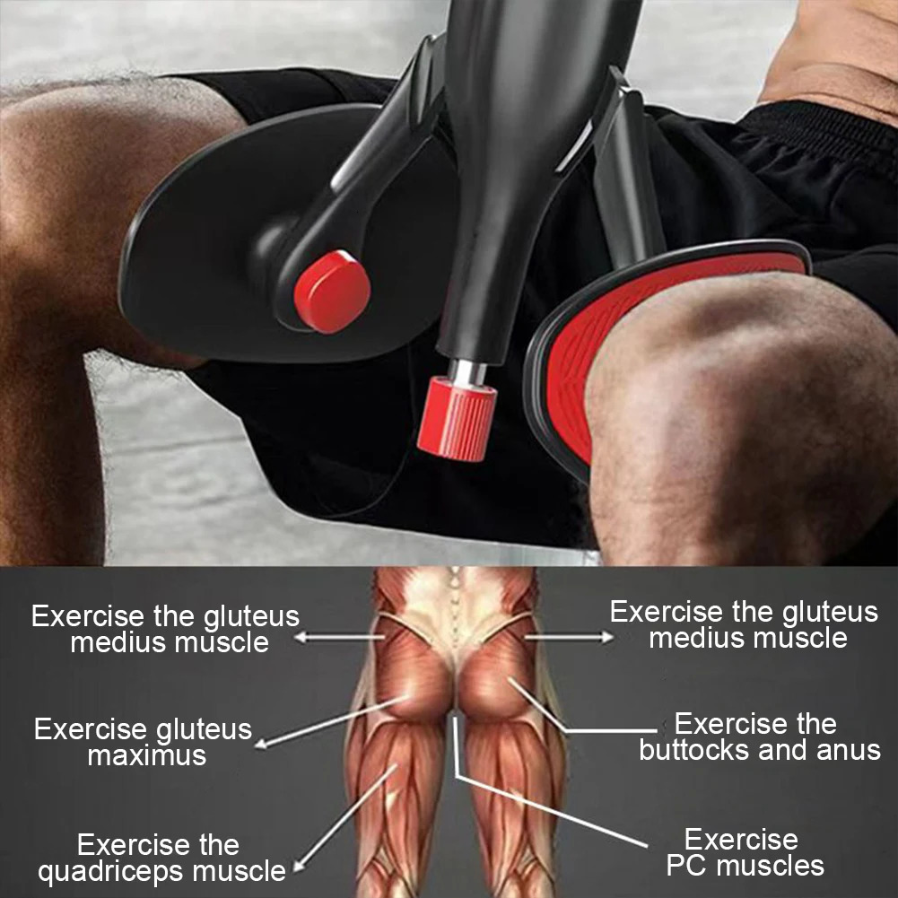 Leg Muscle Trainer Pelvic Floor Muscle Trainer with Counter Non Slip Thigh Exercise Lower Body Fitness Equipment Thigh Master 251202
