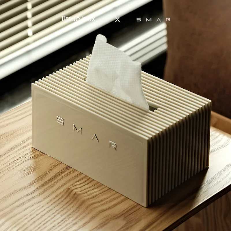 Nordic Italy Style Tissue Box Light Luxury Style He Paper Box Creative Table Desktop Napkins Face Towels Storage Box H251201