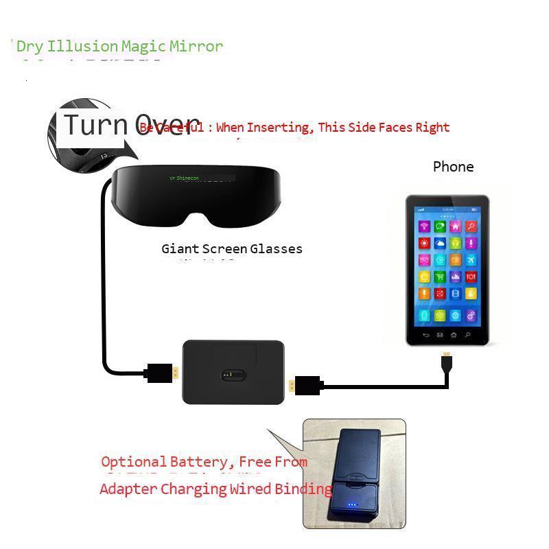 3D Glasses Shinecon VR AI08 Imax Wired Display Version SC AI08 4K Headset Giant Screen Stereo Cinema Virtual Reality Vr 230804