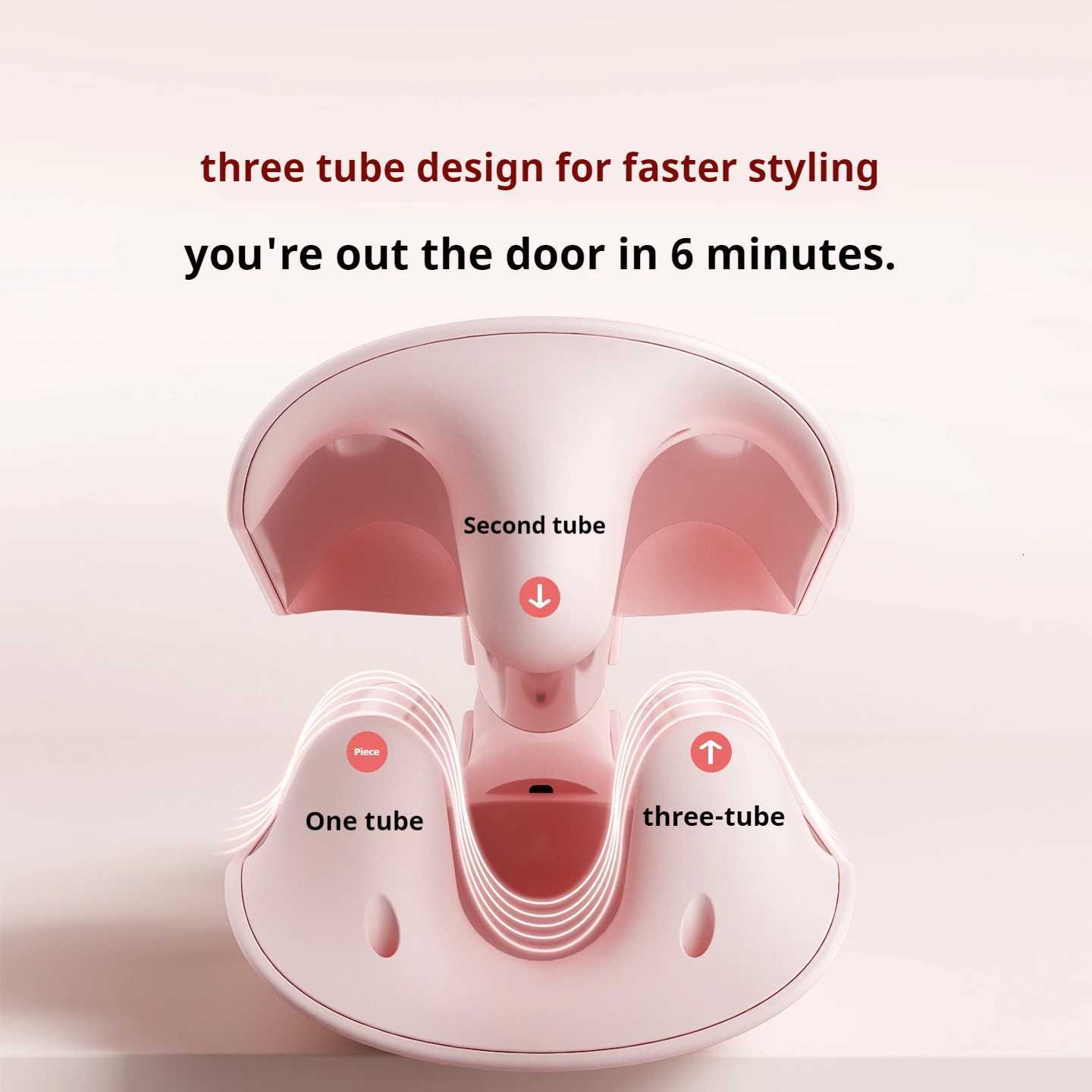 Professional 3 Barrel Hair Waver 138W 126 Inch Curling Iron with Temperature Control Curling Iron Wand Hair Waver with LCD C251202