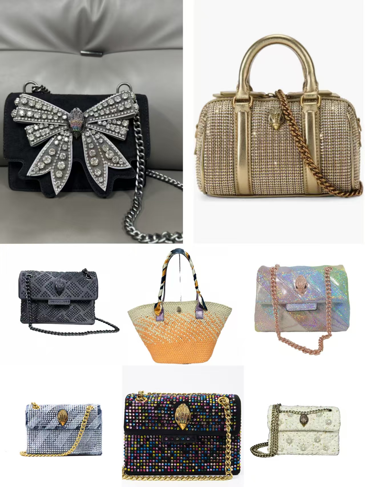 kurtly gegier bag Designer 2025 London Geiigersity Bag For Women Salesperson Evening Small Heart Purse Fashion Crossbody Girls Shoulder Strap Kurtly Bags