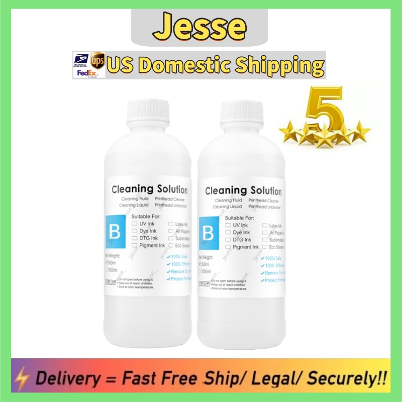 Jesse Store (1L) Cleaning Solution Industrial Use Raw Materials US Domestic Local Shipping For Sticky and Gooey Messes Safe Privacy Fast delivery 100%