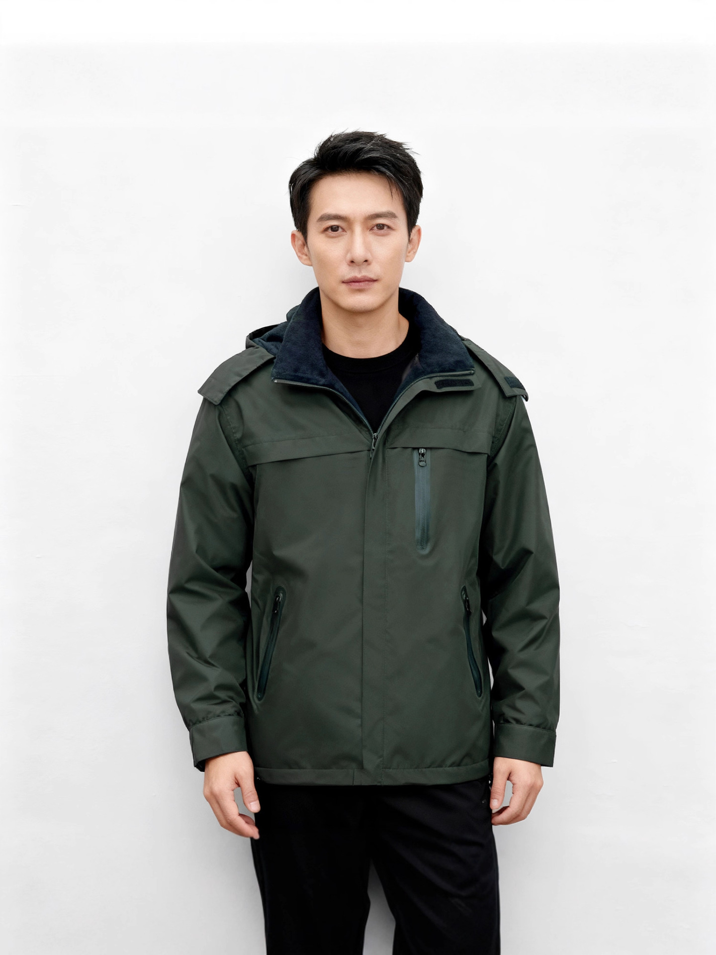 G12025 Sweatshirts for men spring 2025 new styles for inner wear loose heavyweight