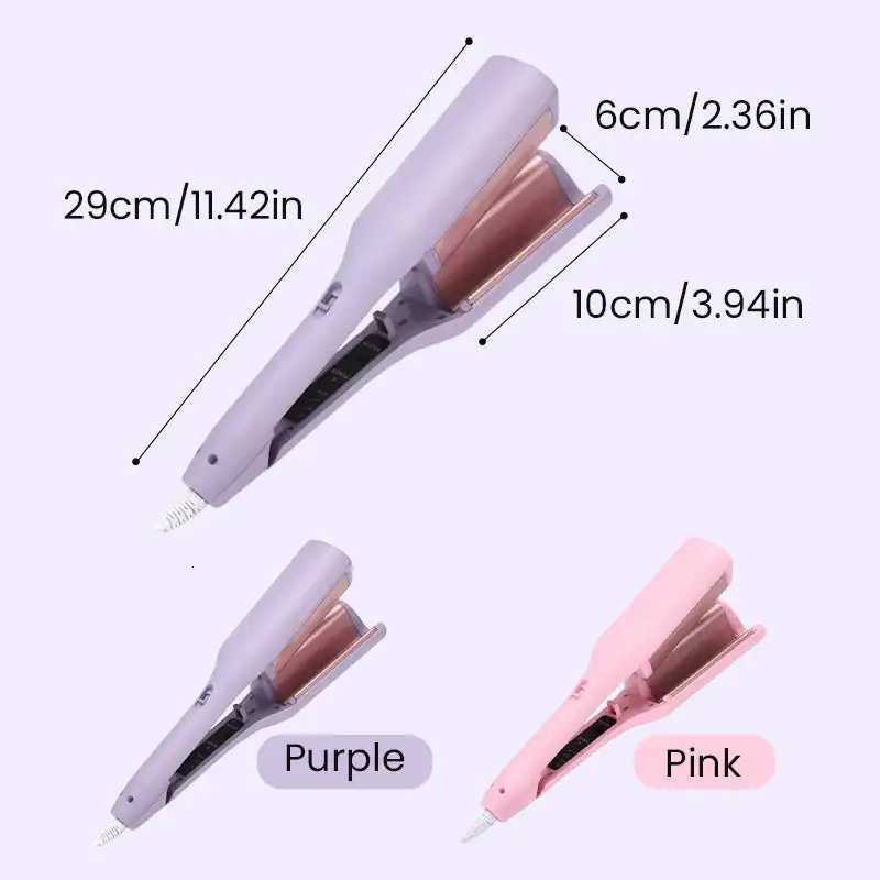 32mm French Hair Curler Wave Professional Roll Hair Curling Iron Corrugated Wavy Styler Fast Heating Volumizing Styling Tool C2512020