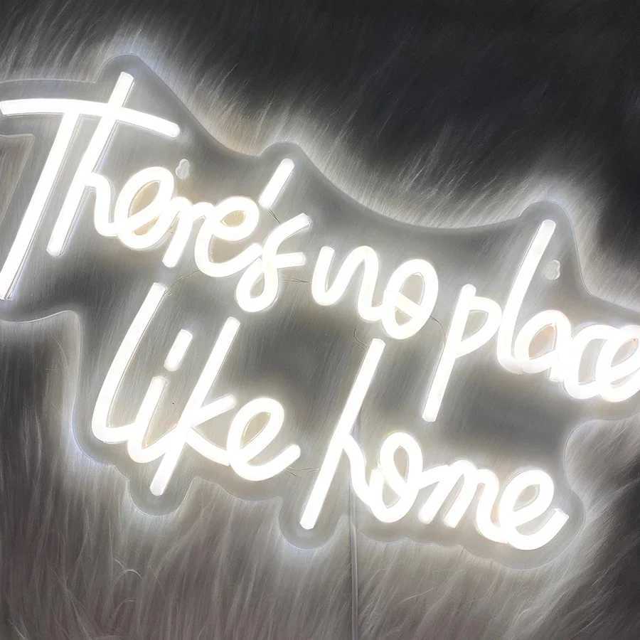 ThereS No Place Like Home Neon Lights Warm White Led Neon Lights Weddings Family Gatherings Usb Connection Home Decoration H251201