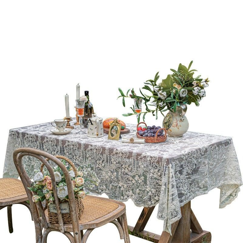 White Lace Embroide… - image