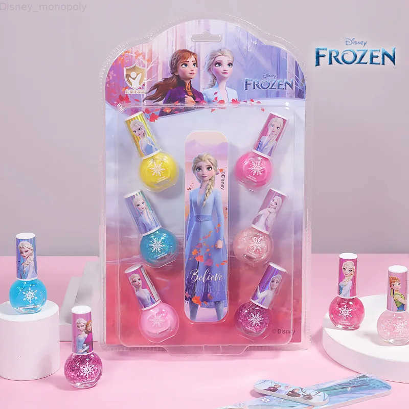 Disney Princess frozen 2 Original real Makeup Toy Set Girl Gift Playhouse Fashion Toys H251202