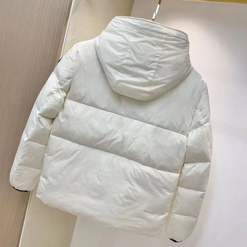 High Quality Designer Winter Warm Windproof Down Jacket, Shiny Matte Material M-5XL, Couple's New Fashion , Canadian Parka Coat