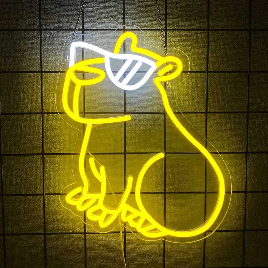 Animal Led Neon Signs Cute Dog Icons Used For Pet Shops Bedrooms Home Party Decor Boys And Girls Birthday Christmas Gifts H251201