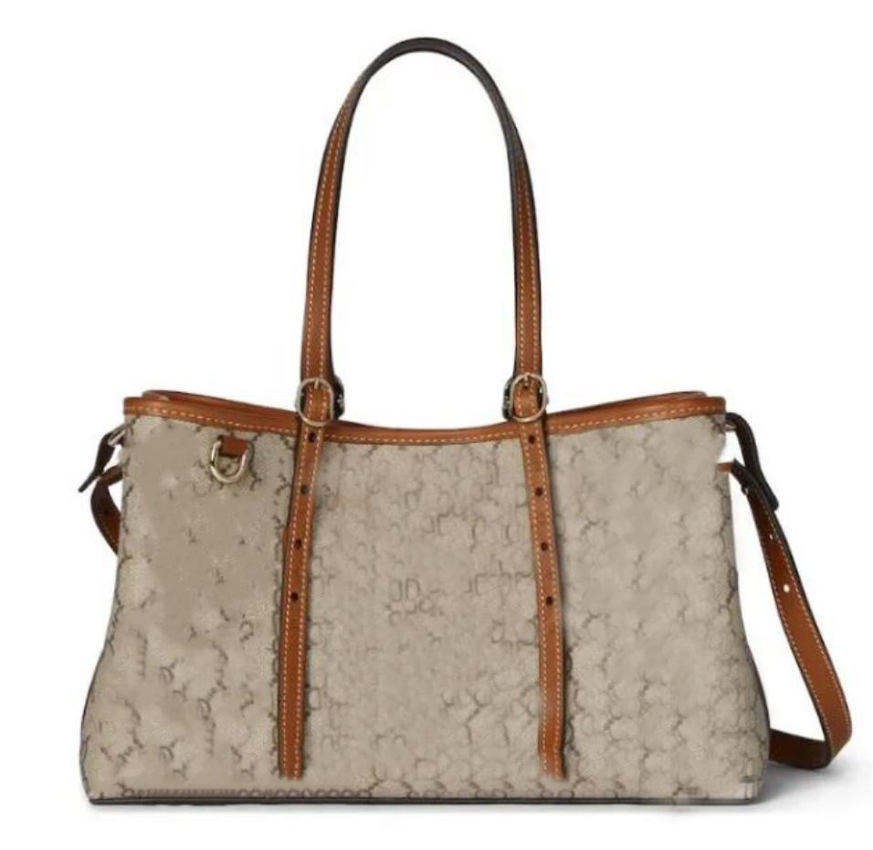 Designer Tote Bag Genuine Leather Women Handbags Tote Beach Handle Bag Tote Bag Fashion Handbag Shoulder Travel Crossbody Casual Totes 10A