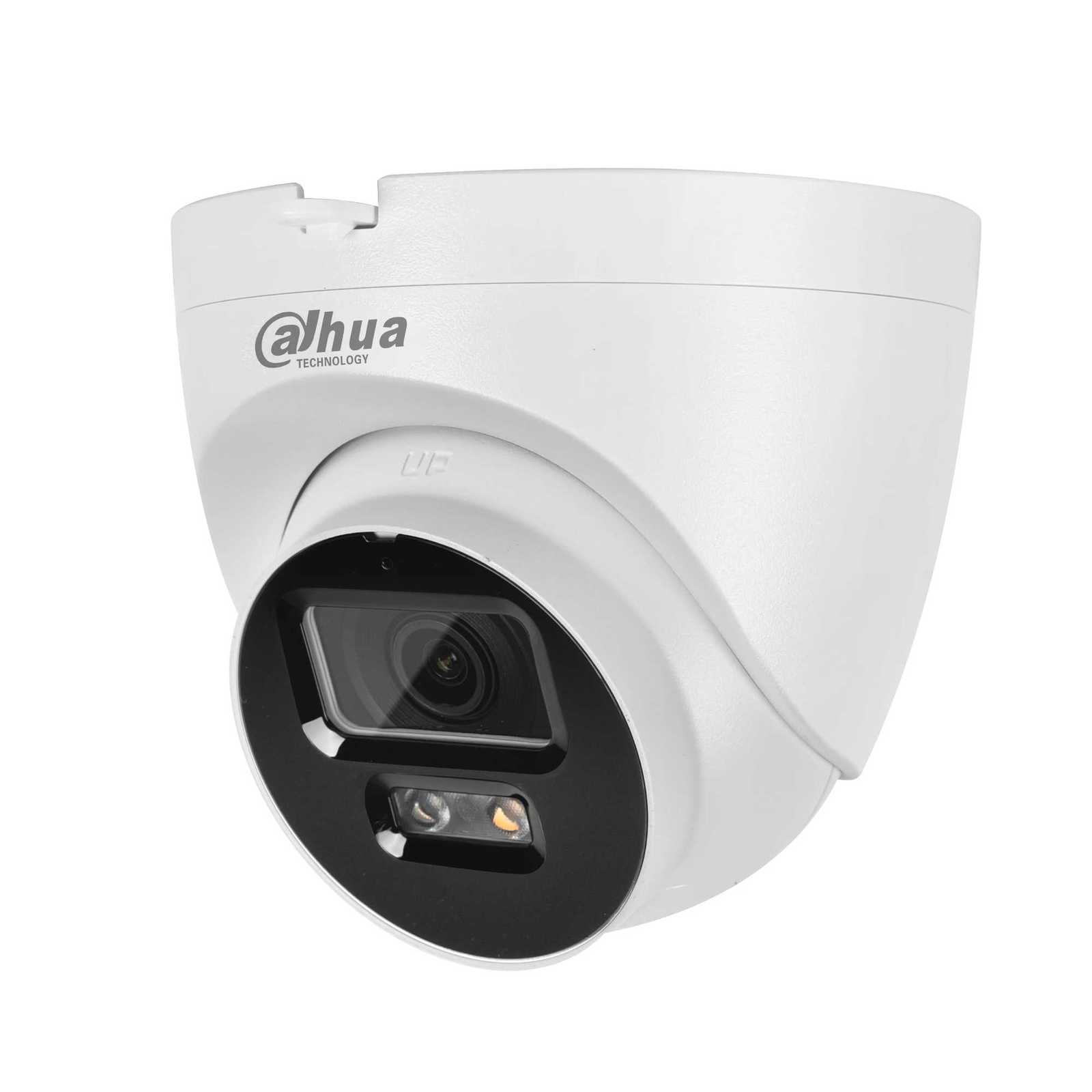 Dahua IP Camera 4MP IPC-HDW2449T-S-PV Smart Dual Light Active Deterrence POE 2-Way Talk SD Card Slot WizSense Fl Color Camera C251202