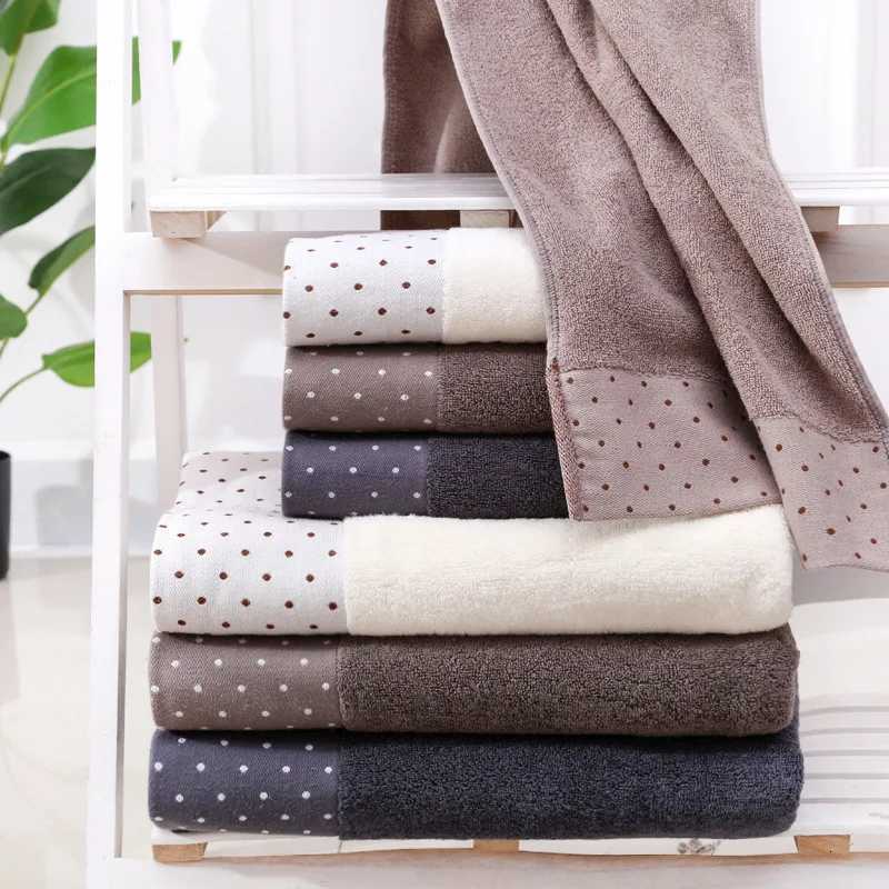 Cream 3 Piece Bath Towels Set for Bathroom 1 Large Bath Towel 2 Hand Towel Cotton Soft Plush Highly Absorbent Towel for Hotel Y251202