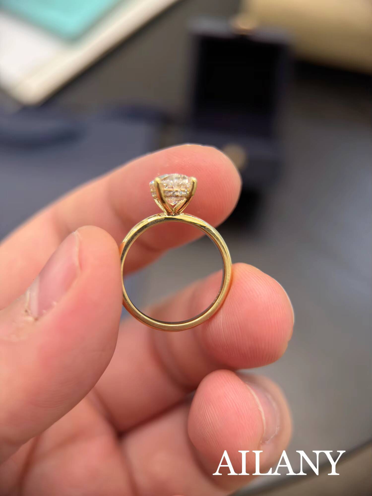 Custom VVS IGI GIA Certified HPHT CVD 1CT 2CT 3CT Lab Grown Diamond 14K Gold Fine Jewelry Engagement Oval Ring for Women