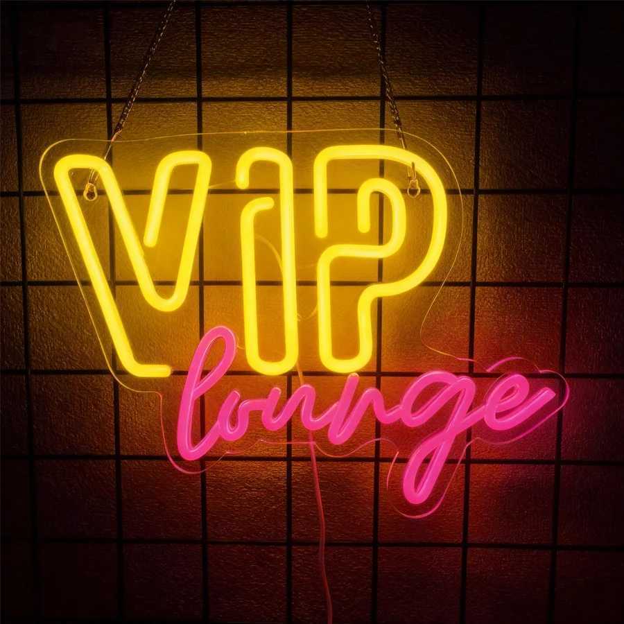 Vip Lounge Neon Sign Suitable For Business Decor Of Nightclubs Bars Hotels Nail Salons Offices Clubs And Massage Shops H251201