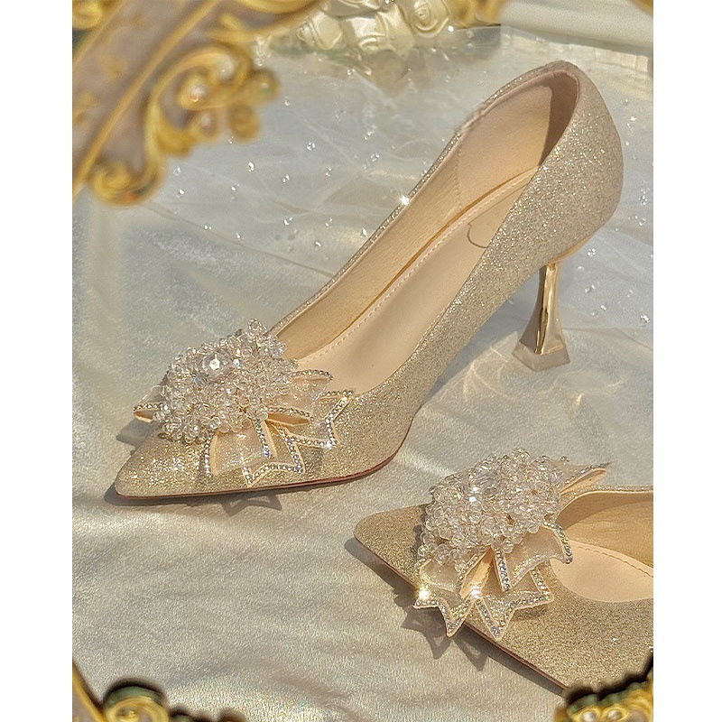 Free Shipping Designer high heels Coarse heel thick bottom strap design: Warm leg length enhancing not tiring for feet Elegant Elevating