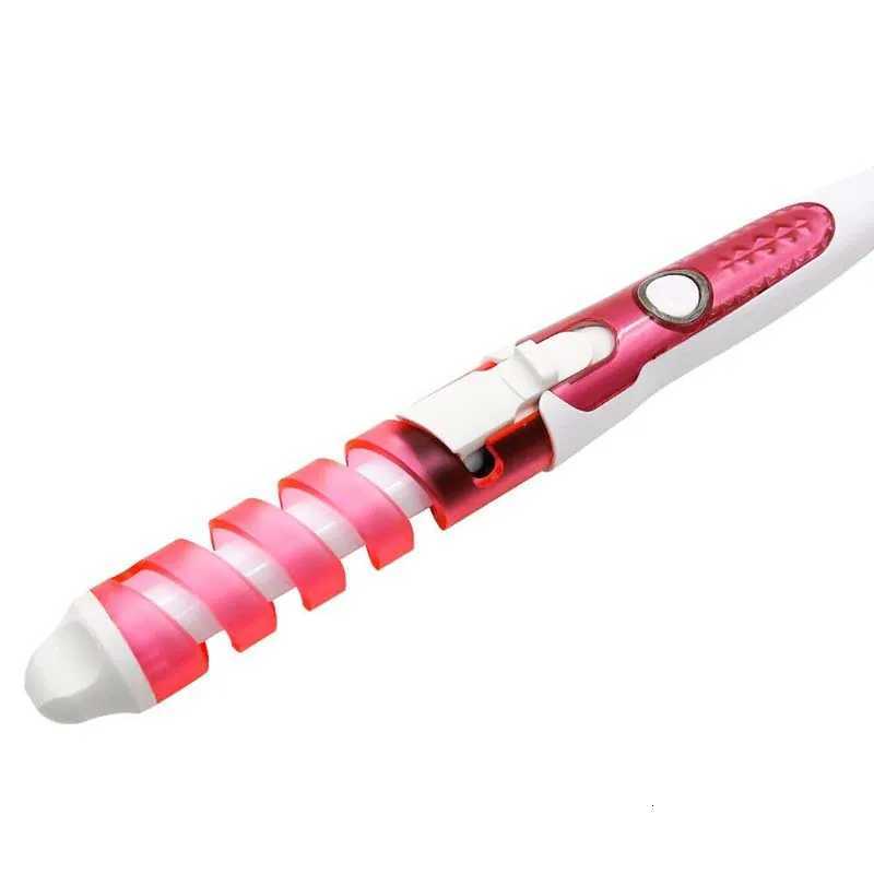 Professional Hair Curler Roller Magic Spiral Curling Iron Fast Heating Curling Wand Electric Hair Styler C251202