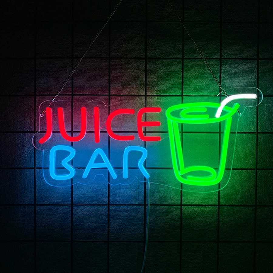 Beverage Series Neon Signs Business Wall Lamp On Shop Wall Usb Powered Used For Decor Of Clubs Cafes Bars And Restaurants H251201