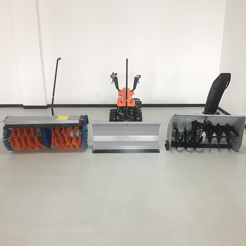 Rugged Multi-Season V-Plow or Straight Plow | Option with New Diesel/Gas Motor & Heavy-Duty Gear Transmission