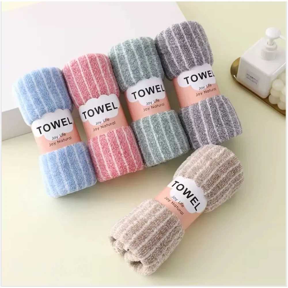 Cotton Towel Quick-Dry Thickened Face Towel Microfiber Soft Non-shedding Strong Absorbent Adult Towel Bathroom Hotel Travel Y251202