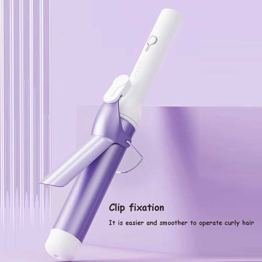 Wen Professional 40Mm Ceramic Curling Iron Hair Curler Big Wave Electric Curler Hair Styling Tool C251202