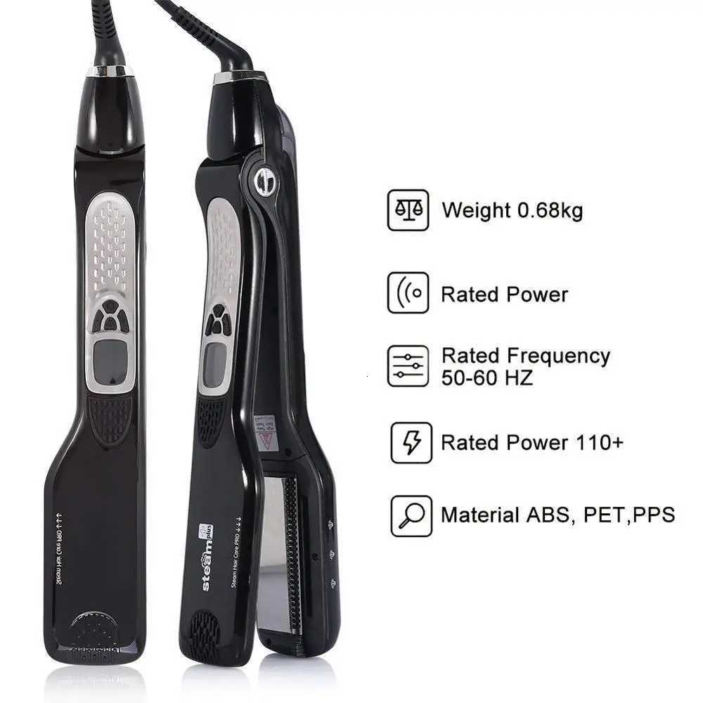 Hair Curlers For Wen Hair Straightener Steam Titanium Ceramic Flat Iron Professional Electric Cb Hair Curling Iron Styler C251202