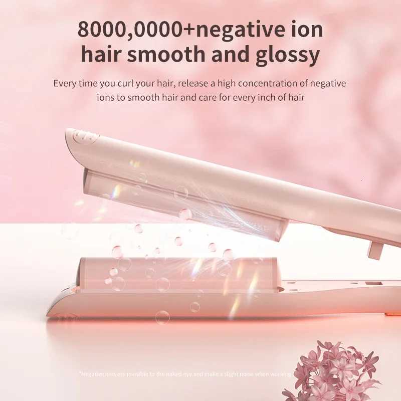 Hair Curler Wave Iron 25mm Large Volume Wave Short Hair Fluffy Hair La Styling Lazy Roll Crimper Curl Iron C251202