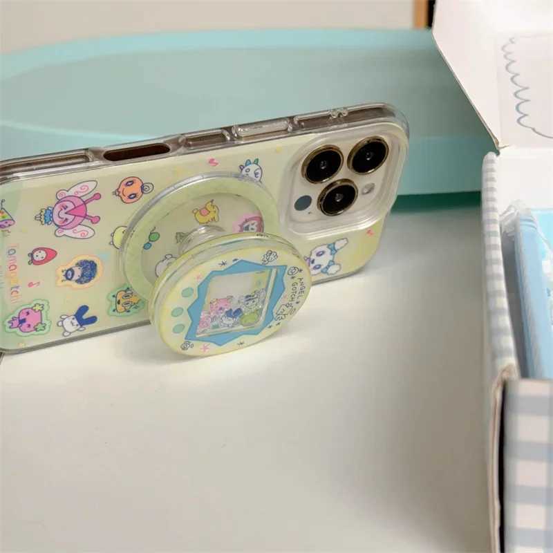 Kawaii funny cartoon For magnetic Stand Phone Case For iPhone 16 Pro 15 14 13 12 Pro Max Cute Funda protective cover J251202