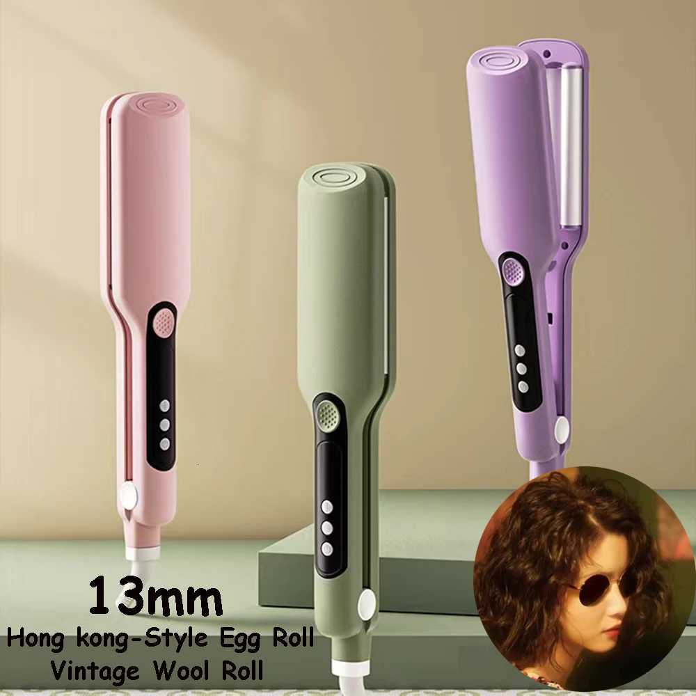 Roll Electric Hair Curling Iron Autatic Lambswool Curling Tool Long La French Styling Wave Crimping Iron Styler C251202