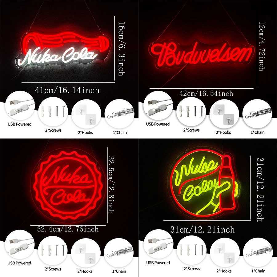 Drink Neon Signs Letters And Personalized Icons Of Wine Bottles Are Used For Club Bar Restaurant Party And Man Cave Decor H251201