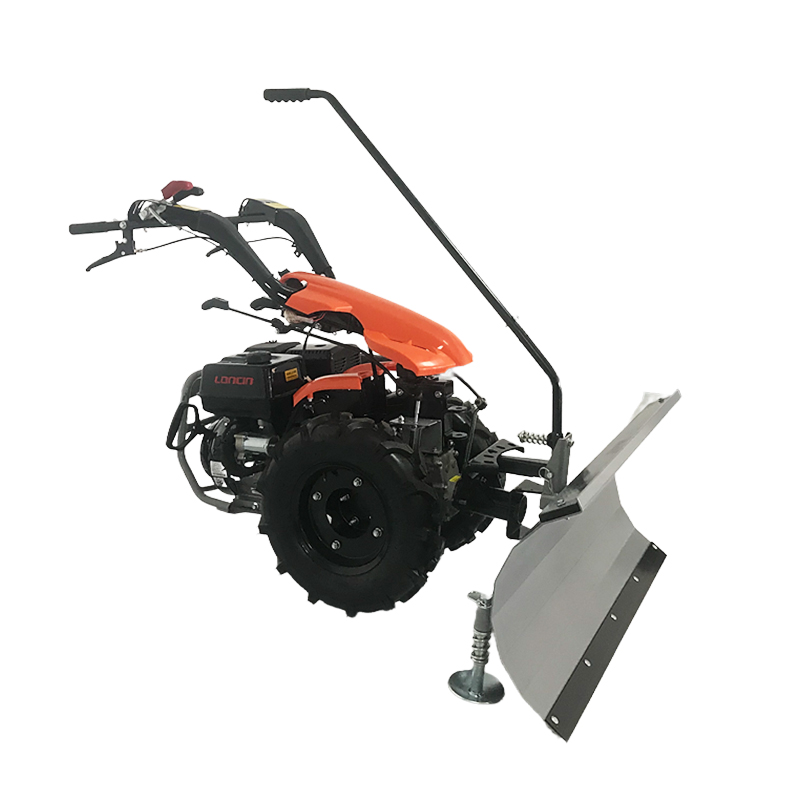 Professional-Grade Snowplow with Integrated Power Unit | New All-Terrain Motor & Gear Engine for Farm & Construction