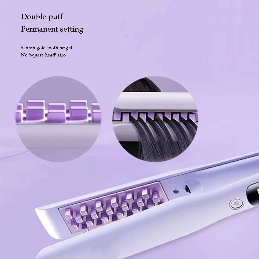 3D Grid Mini Hair Curlers Curling Iron Fluffy Hair Iron Ceramic Corn Perm Splint Flat Iron Portable Hair Styling Tools C251202