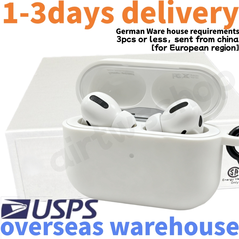 USA Stock ANC Noise for apple AirPods pro 3 2 earphone 3rd 5 4 6 earphones 3 Solid Silicone Cute Protective Headphone Cover Wireless Charging 3nd 2nd anc case