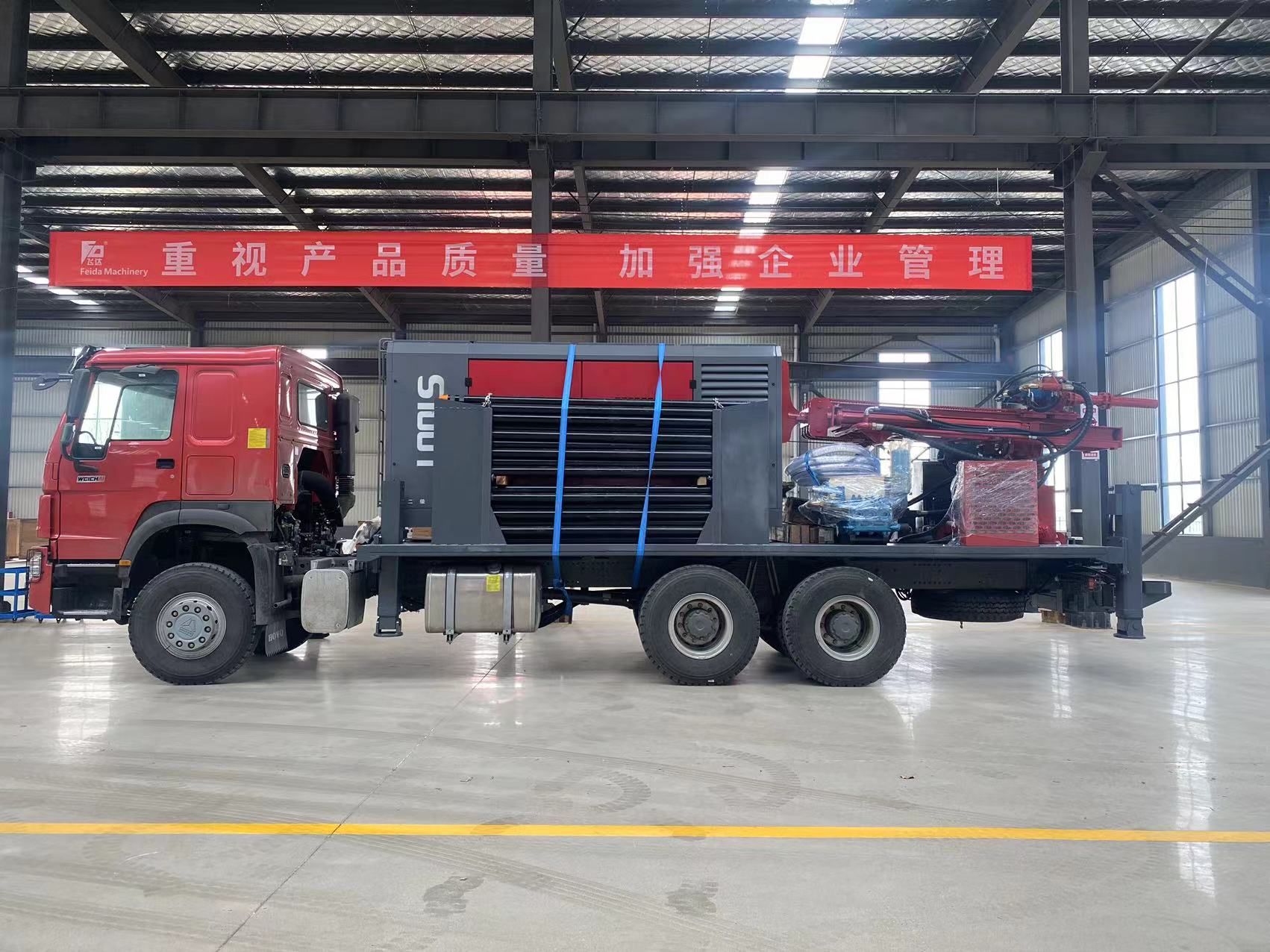 Quick-Deployment Truck Mounted Drill Rig | 400m to 600m Water Well & Borehole Machine with Fast Setup