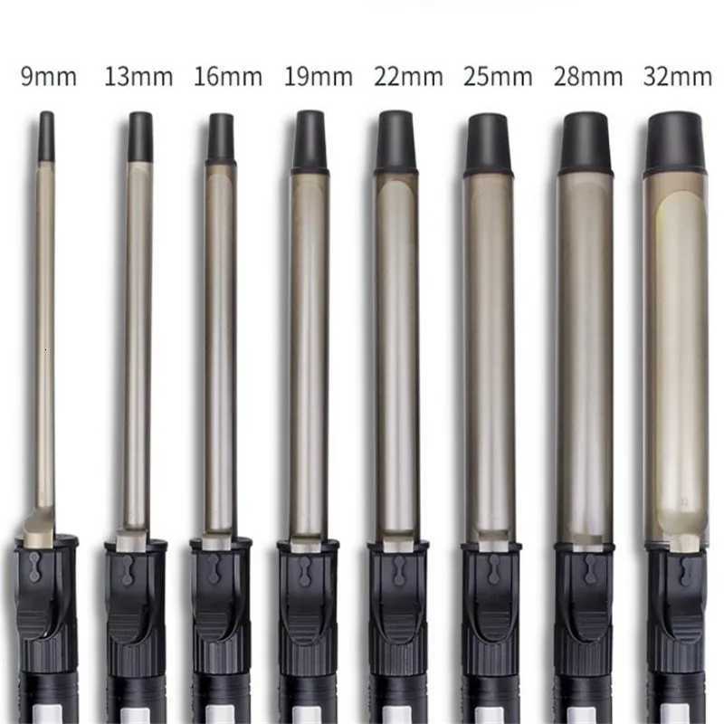 19mm 25mm 32mm Ceramic Hair Curler Autatic Rotating Curling Iron Temperature Display Hair Curler Anti Scalding Professional C2512026