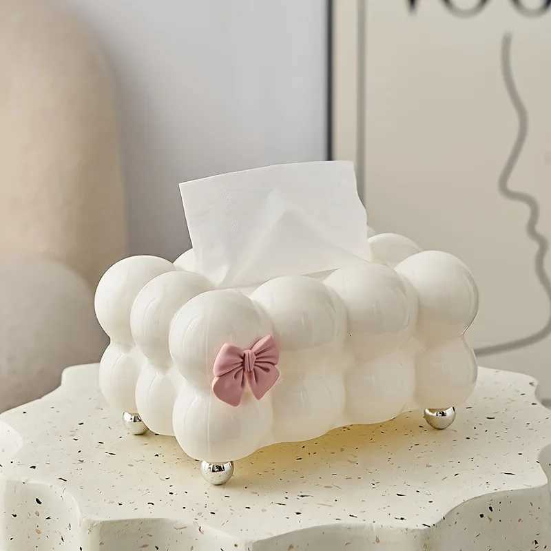 1pc Premium Cloud-Shaped Plastic Tissue Holder Solid Color Creative Paper Tissue Boxes Car Tissue Holder Acrylic Box H251201