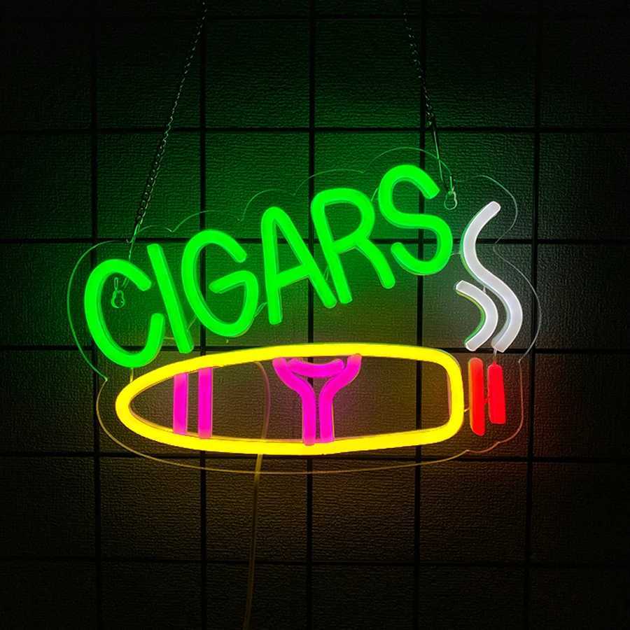 Tobacco Series Neon Signs Wall Business Decor Usb Powered Used In Clubs Bars Man Caves Shops Art Wall Lamps Easy To Hang H251201