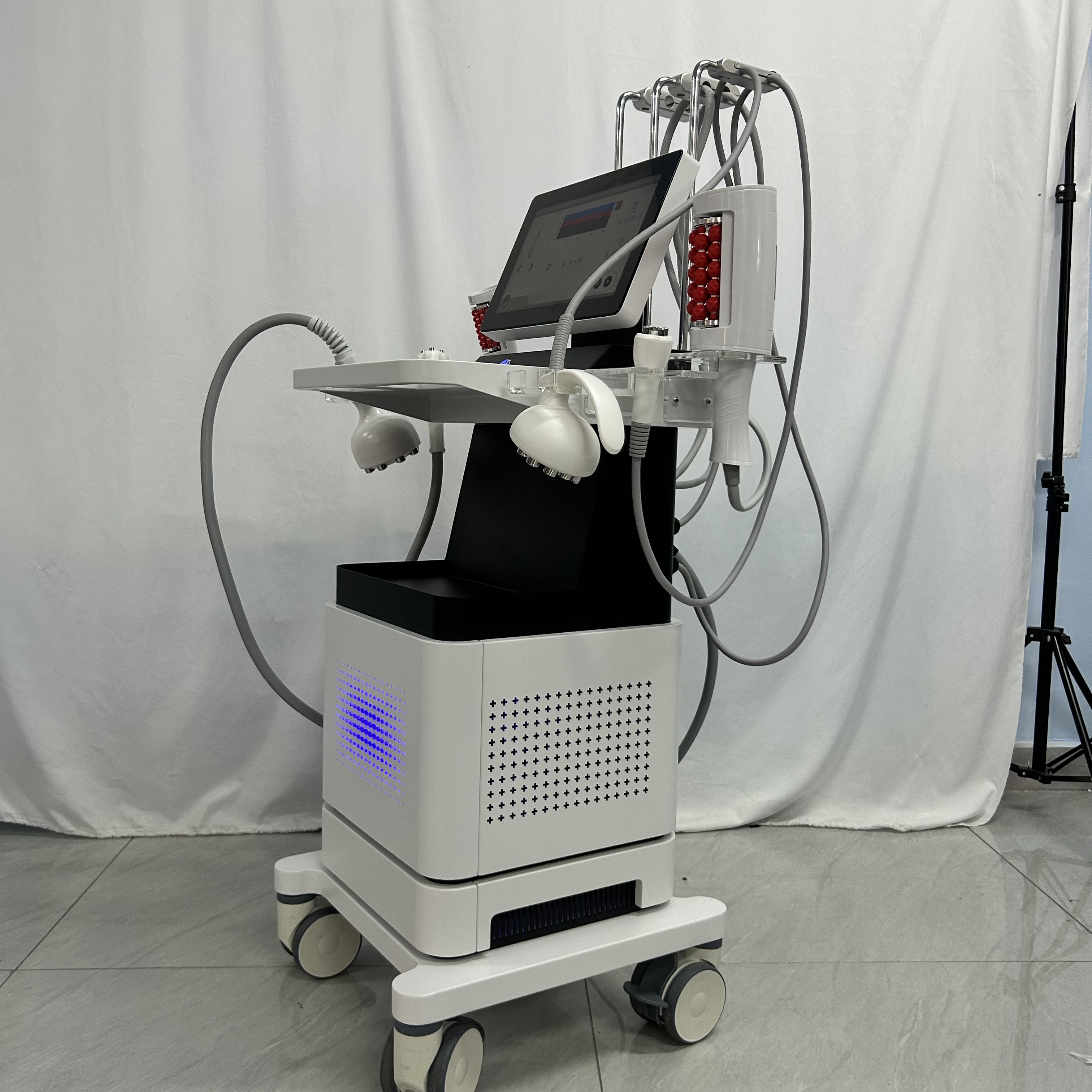 Professional 4D RF Body Slimming and Roller 2-in-1 Machine For Cellulite Reduction Skin Tightening and Abdominal Contouring Non-Surgical Equipment