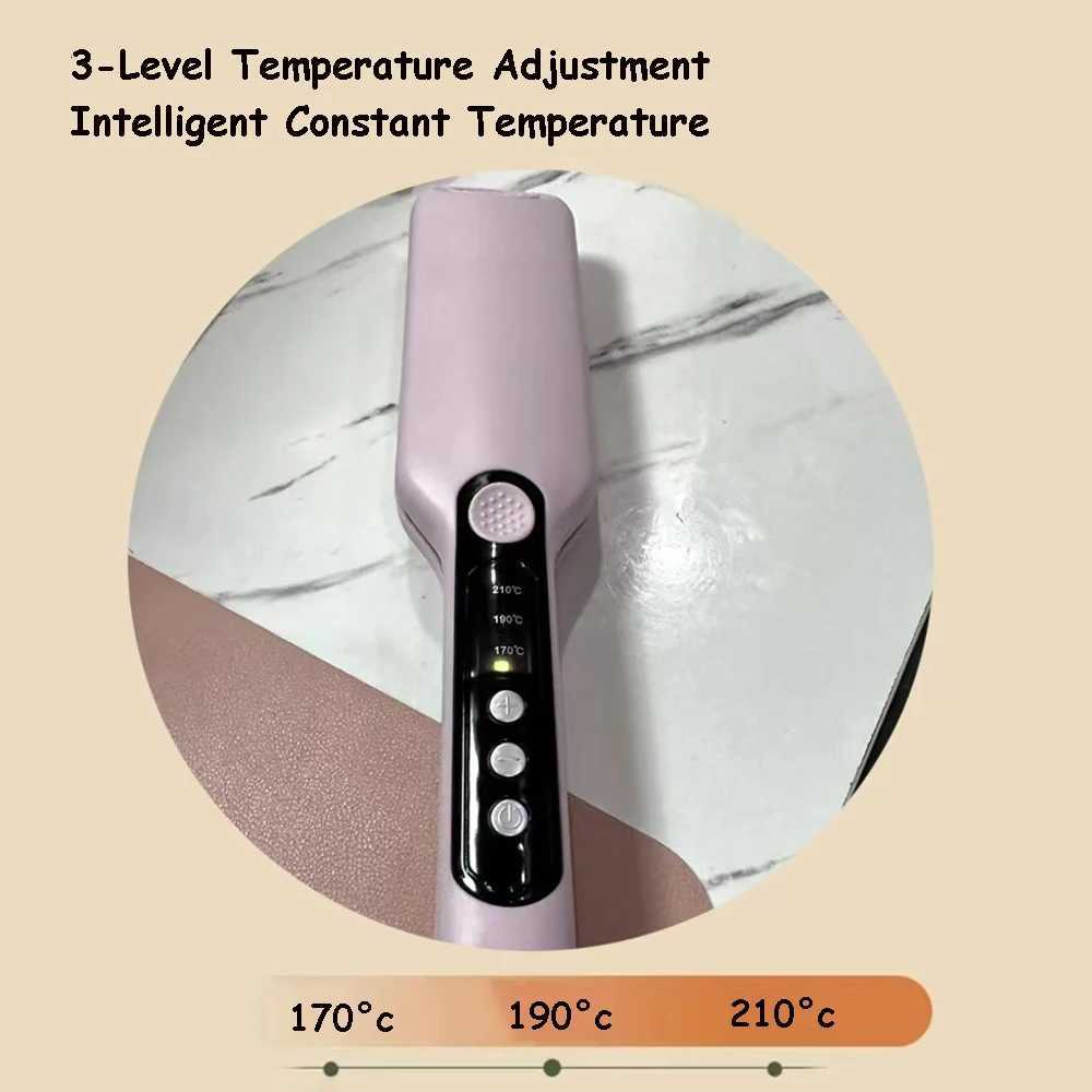 Roll Electric Hair Curling Iron Autatic Lambswool Curling Tool Long La French Styling Wave Crimping Iron Styler C251202