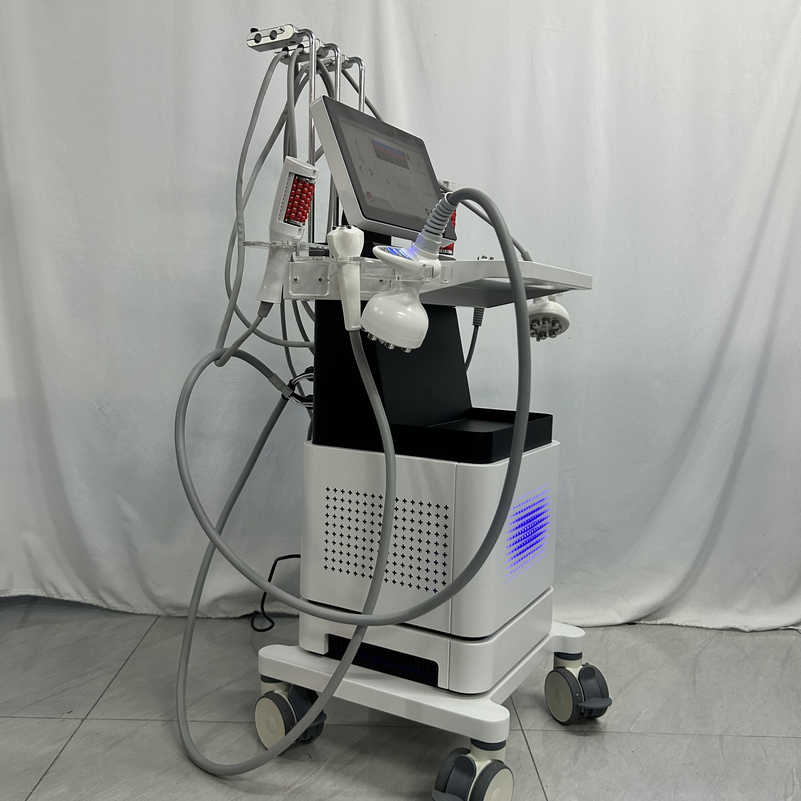 Professional 4D RF Body Slimming and Roller 2-in-1 Machine For Cellulite Reduction Skin Tightening and Abdominal Contouring Non-Surgical Equipment