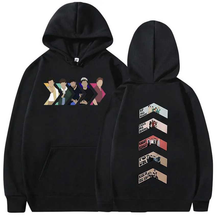 Liam Payne graphic print hoodie for men and women autumn/winter street style retro Harajuku style loose fit streetwear J251203