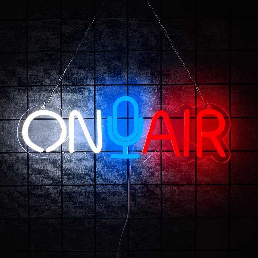 On Air Series Neon Signs Used For Decor Of Recording Studio Broadcasting Studio And Music Studio And As Gifts For Gamers H251201