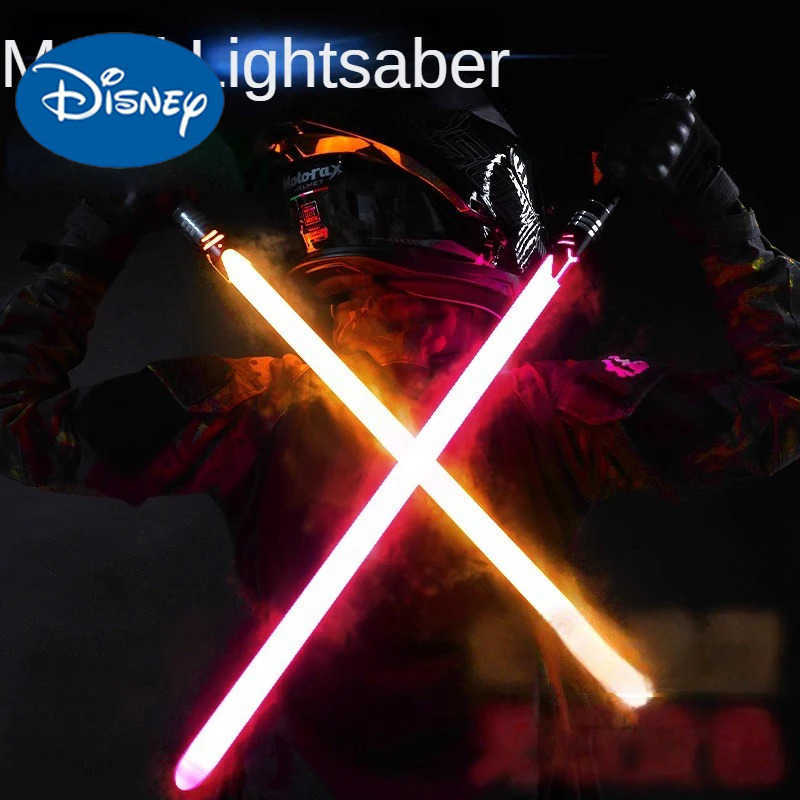 Disney Lightsaber Laser Sword Toys RGB Metal Light Saber 15Color Change Kids Soundfonts Force FX FOC Blaster Toys Jedi Laser Sword Gift H2512021